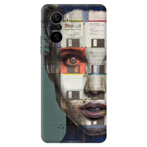 Xiaomi Poco F3 Electra Transparent Silicone TPU Θήκη