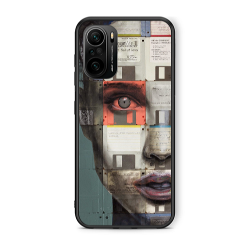 Xiaomi Poco F3 Electra Black Glossy Θήκη