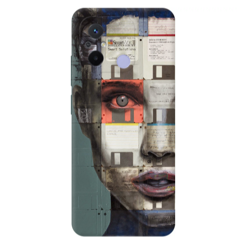 Xiaomi Redmi 12C Electra Transparent Silicone TPU Θήκη