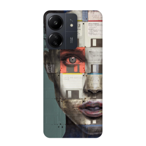 Xiaomi Redmi 13C Electra Transparent Silicone TPU Θήκη