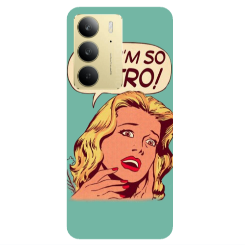 Realme C 75 Im so retro Transparent Silicone TPU Θήκη