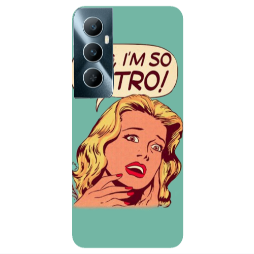 Realme C65 Im so retro Transparent Silicone TPU Θήκη