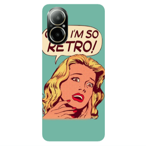 Realme C67 Im so retro Transparent Silicone TPU Θήκη