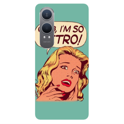 Oneplus Nord Ce 4 lite Im so retro Transparent Silicone TPU Θήκη