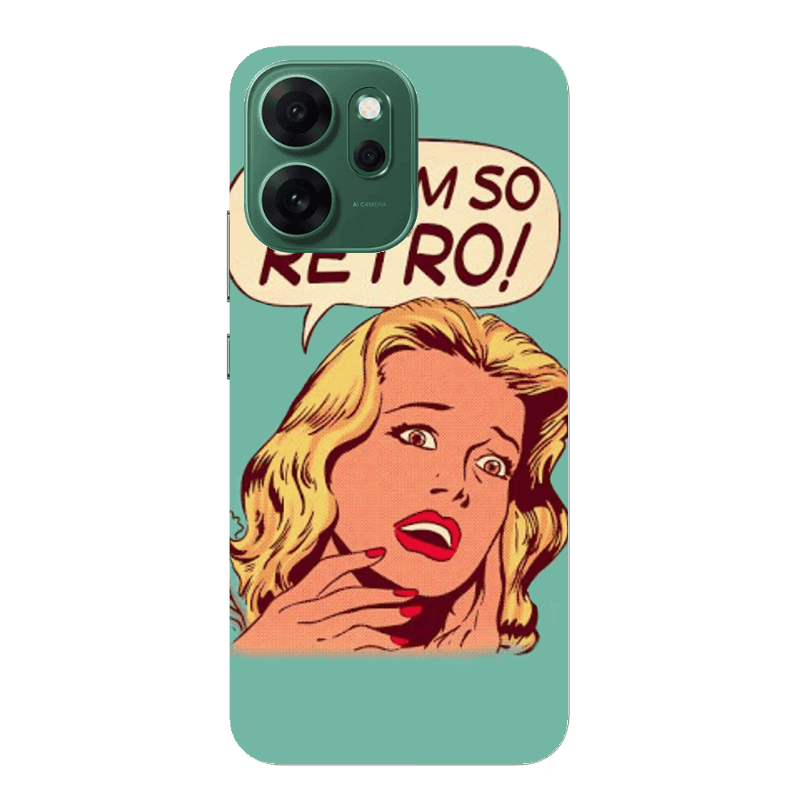 Oppo 14 F Im so retro Transparent Silicone TPU Θήκη