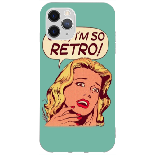 Apple iPhone 13 Pro Max Im so retro Transparent Silicone TPU Θήκη