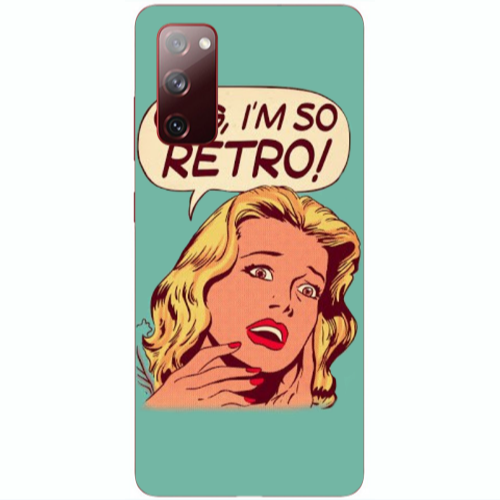 Samsung S20 FE Im so retro Transparent Silicone TPU Θήκη