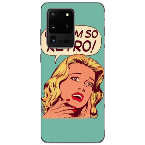 Samsung S20 Ultra Im so retro Transparent Silicone TPU Θήκη