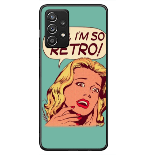 Samsung A53 Im so retro Black Glossy Θήκη