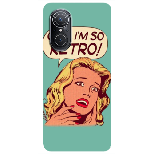 Huawei Nova 9 SE Im so retro Transparent Silicone TPU Θήκη