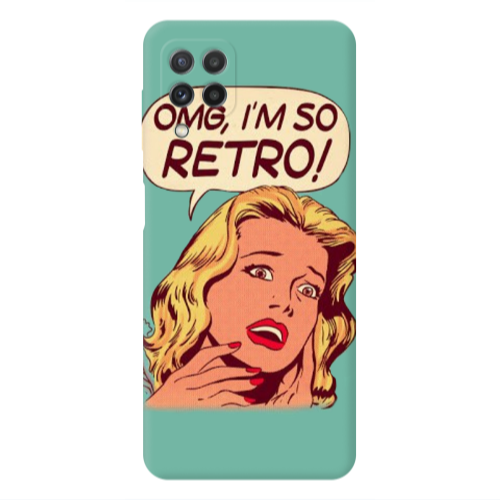 Samsung A22 4G Im so retro Transparent Silicone TPU Θήκη
