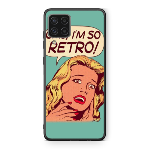 Samsung A22 4G Im so retro Black Glossy Θήκη