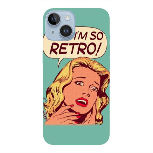 Apple iPhone 14 Plus Im so retro Transparent Silicone TPU Θήκη