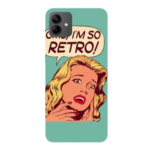 Samsung A04 Im so retro Transparent Silicone TPU Θήκη