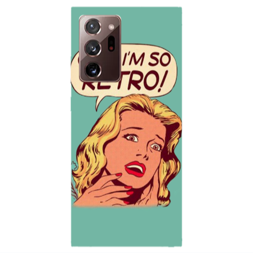 Samsung Note 20 Plus Im so retro Transparent Silicone TPU Θήκη