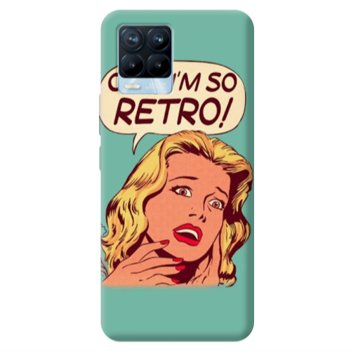 Realme 8 Pro Im so retro Transparent Silicone TPU Θήκη