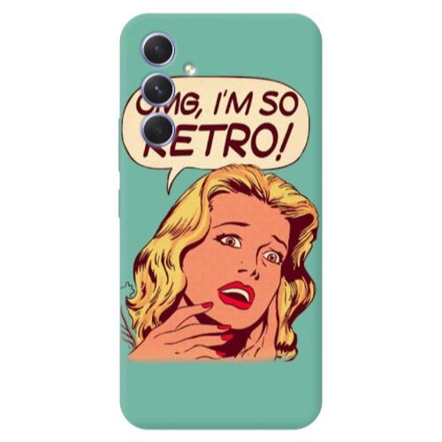 Samsung A54 Im so retro Transparent Silicone TPU Θήκη