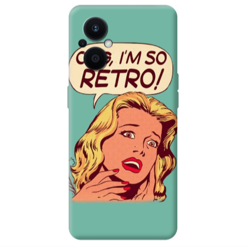 Oppo Reno 7 Lite Im so retro Transparent Silicone TPU Θήκη