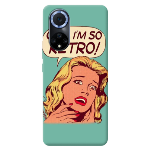 Huawei Nova 9 Im so retro Transparent Silicone TPU Θήκη