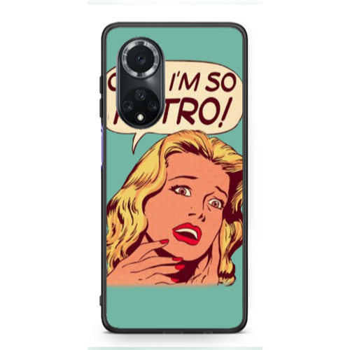 Huawei Nova 9 Im so retro Black Glossy Θήκη