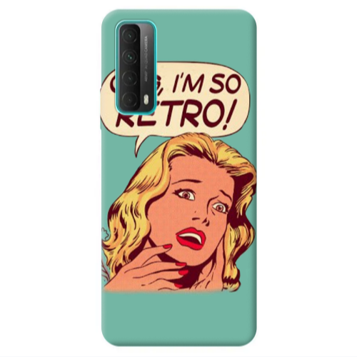 Huawei P Smart 2021 Im so retro Transparent Silicone TPU Θήκη