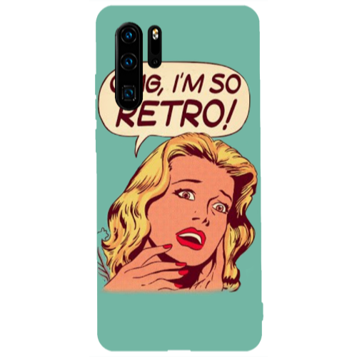 Huawei P30 Pro Im so retro Transparent Silicone TPU Θήκη