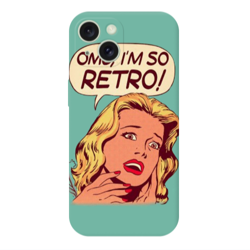 Apple iPhone 15 Im so retro Transparent Silicone TPU Θήκη