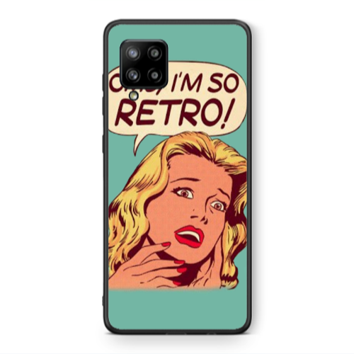 Samsung A42 5G Im so retro Black Glossy Θήκη