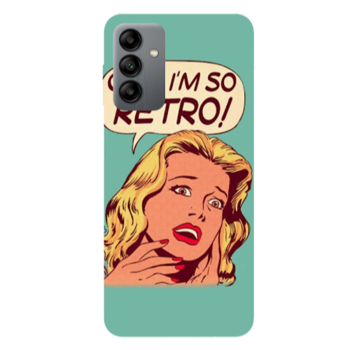 Samsung A13 5G Im so retro Transparent Silicone TPU Θήκη