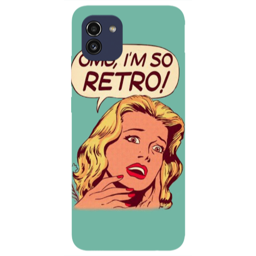 Samsung A03 Im so retro Transparent Silicone TPU Θήκη
