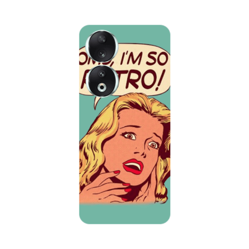 Honor 90 5G Im so retro Transparent Silicone TPU Θήκη