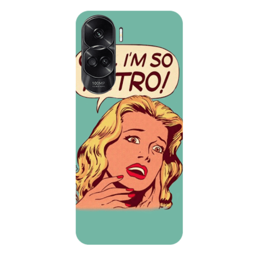 Honor 90 Lite 5G Im so retro Transparent Silicone TPU Θήκη