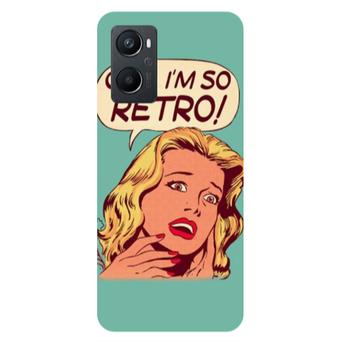 Oppo A 96 Im so retro Transparent Silicone TPU Θήκη