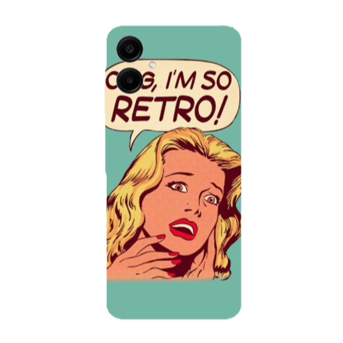 Samsung A06 Im so retro Transparent Silicone TPU Θήκη