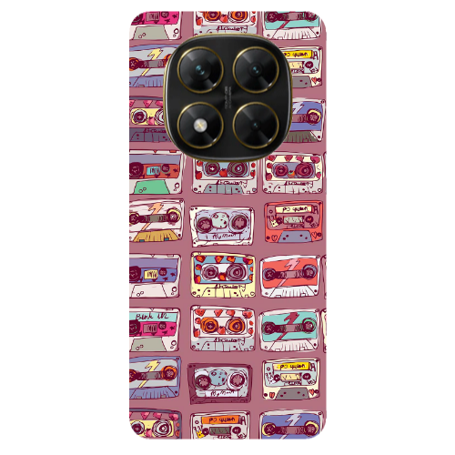 Xiaomi Poco X7 Cassttes Transparent Silicone TPU Θήκη