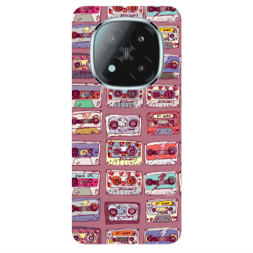 Xiaomi Redmi Note 14 Pro + 5g Cassttes Transparent Silicone TPU Θήκη