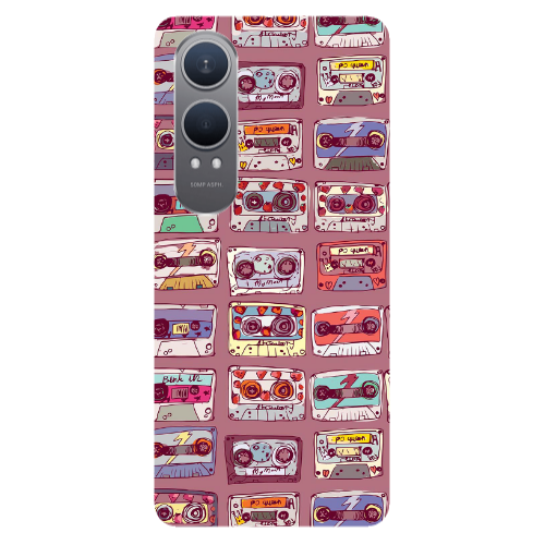 Oneplus Nord Ce 4 lite Cassttes Transparent Silicone TPU Θήκη