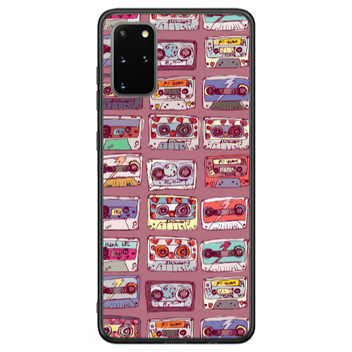 Samsung S20 FE Cassttes Black Glossy Θήκη