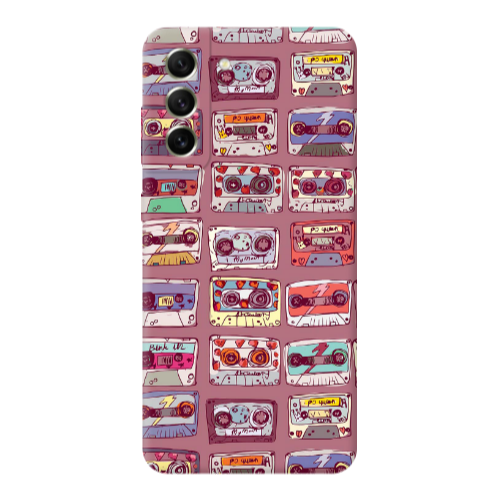 Samsung S22 Plus Cassttes Transparent Silicone TPU Θήκη