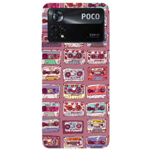 Xiaomi Poco X4 Pro Cassttes Transparent Silicone TPU Θήκη