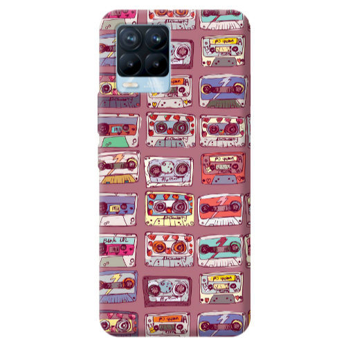 Realme 8 Pro Cassttes Transparent Silicone TPU Θήκη