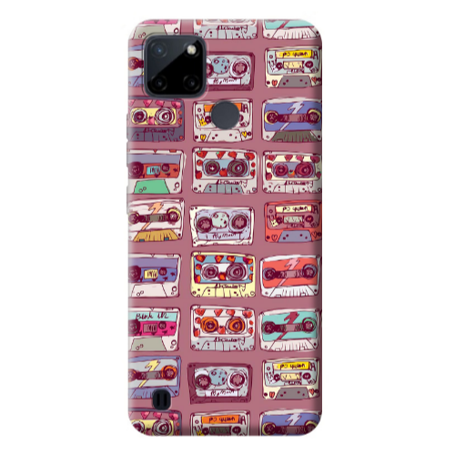 Realme C25Y Cassttes Transparent Silicone TPU Θήκη