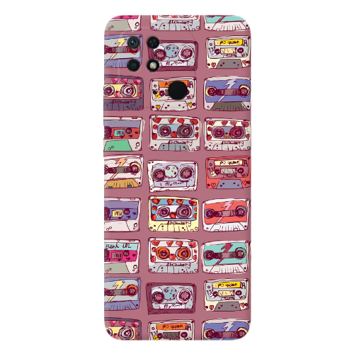 Xiaomi Poco C40 Cassttes Transparent Silicone TPU Θήκη
