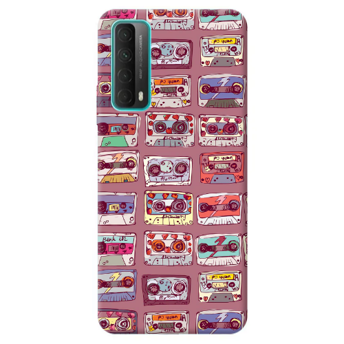 Huawei P Smart 2021 Cassttes Transparent Silicone TPU Θήκη
