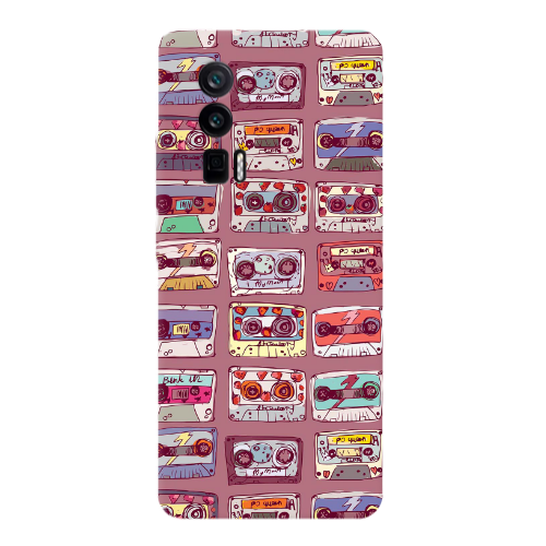 Xiaomi Poco F5 Pro Cassttes Transparent Silicone TPU Θήκη