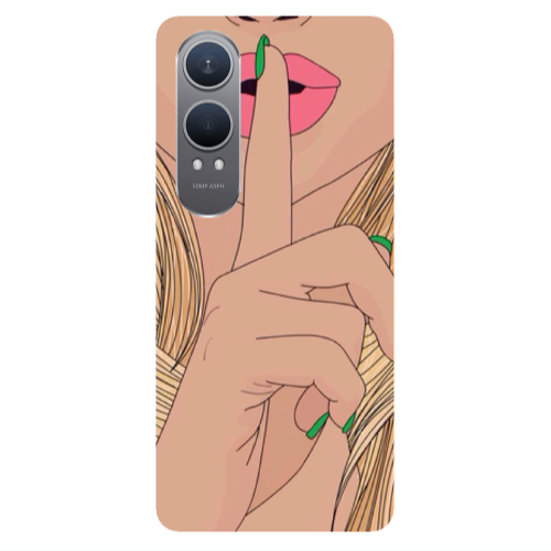 Oneplus Nord Ce 4 lite Shut up Transparent Silicone TPU Θήκη