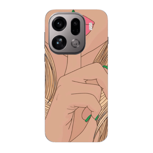 Oppo Find X9 Pro Shut up Transparent Silicone TPU Θήκη