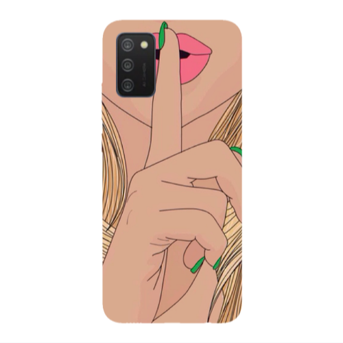 Samsung A03S Shut up Transparent Silicone TPU Θήκη