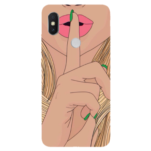 Xiaomi Redmi S2 Shut up Transparent Silicone TPU Θήκη