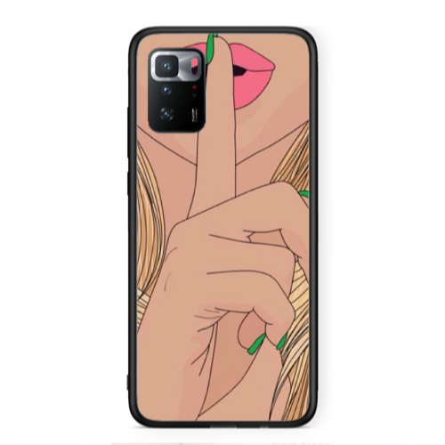 Xiaomi Poco X3 GT Shut up Black Glossy Θήκη